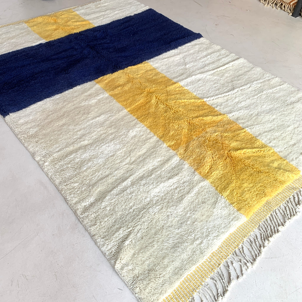 Tapis berbère Mrirt n°3202 - Citrus - 273 x 186 cm