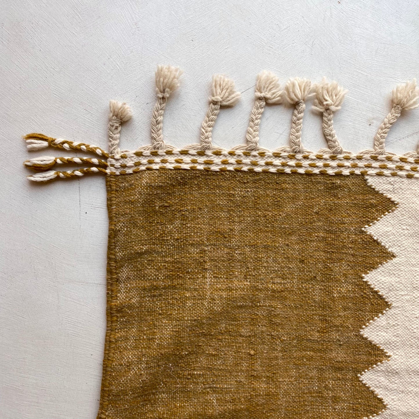 Tapis berbère Kilim n°3151 - Épine - 255 x 150 cm