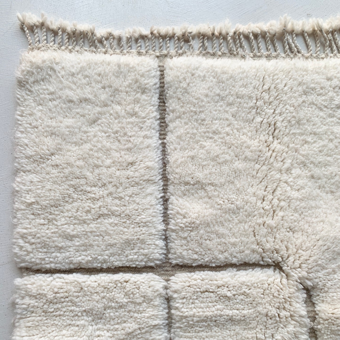 Tapis berbère Beni Ouarain n°3213 - Labyrinth P.M - 232 x 170 cm