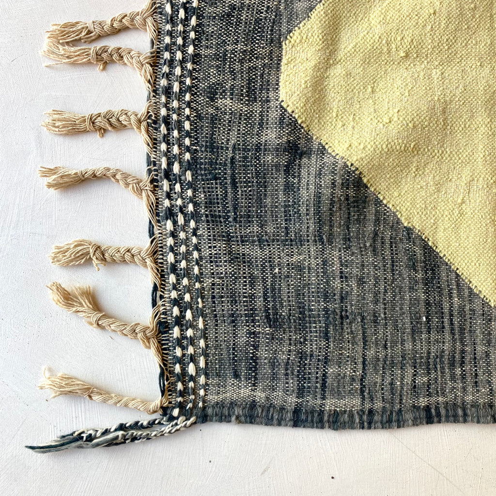 Tapis berbère Kilim n°3215 - Pierre - 261 x 164 cm