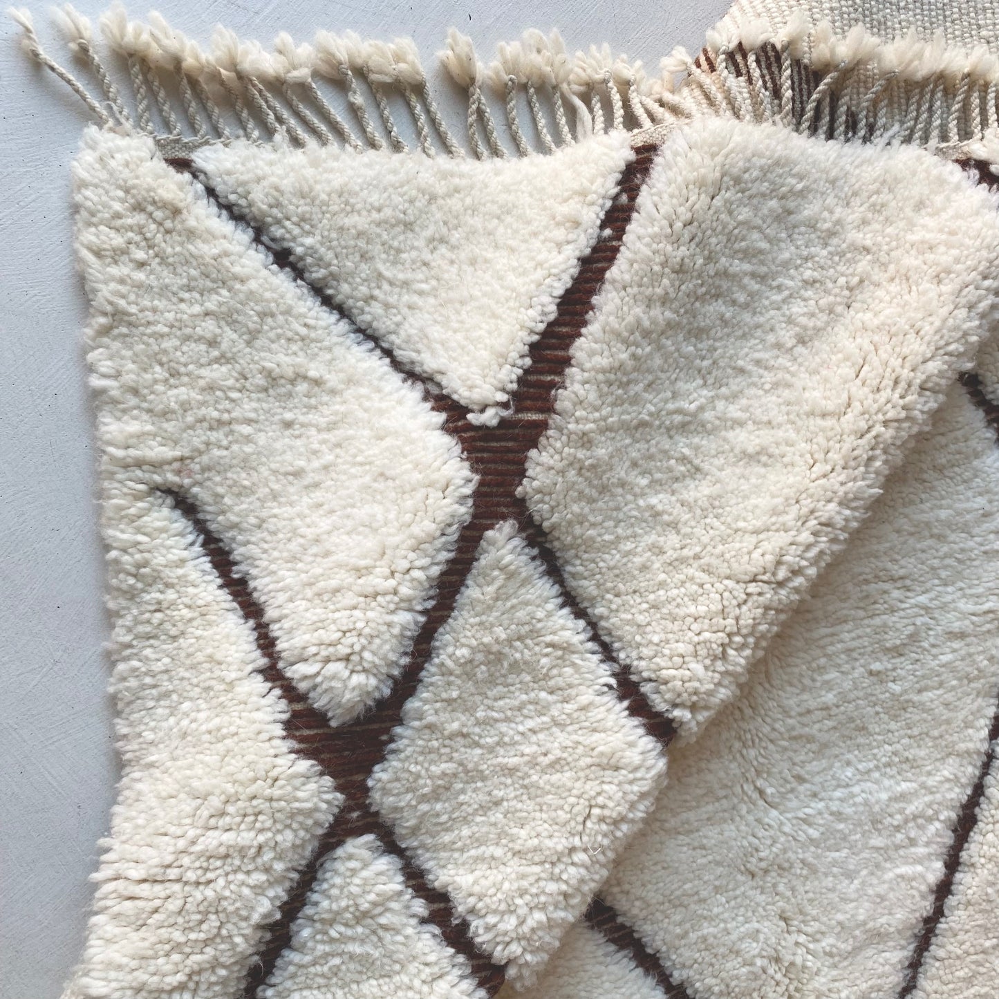 Tapis berbère Beni Ouarain n°3241 - Milka - 285 x 200 cm