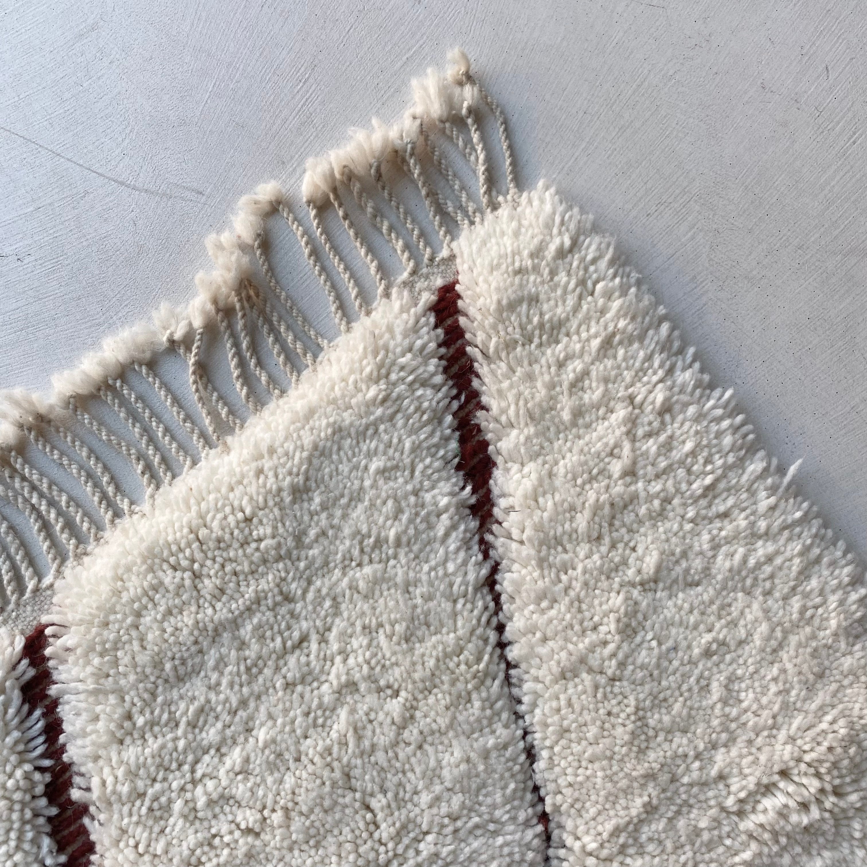 Tapis berbère Beni Ouarain n°3242 - Terracota - 302 x 203 cm