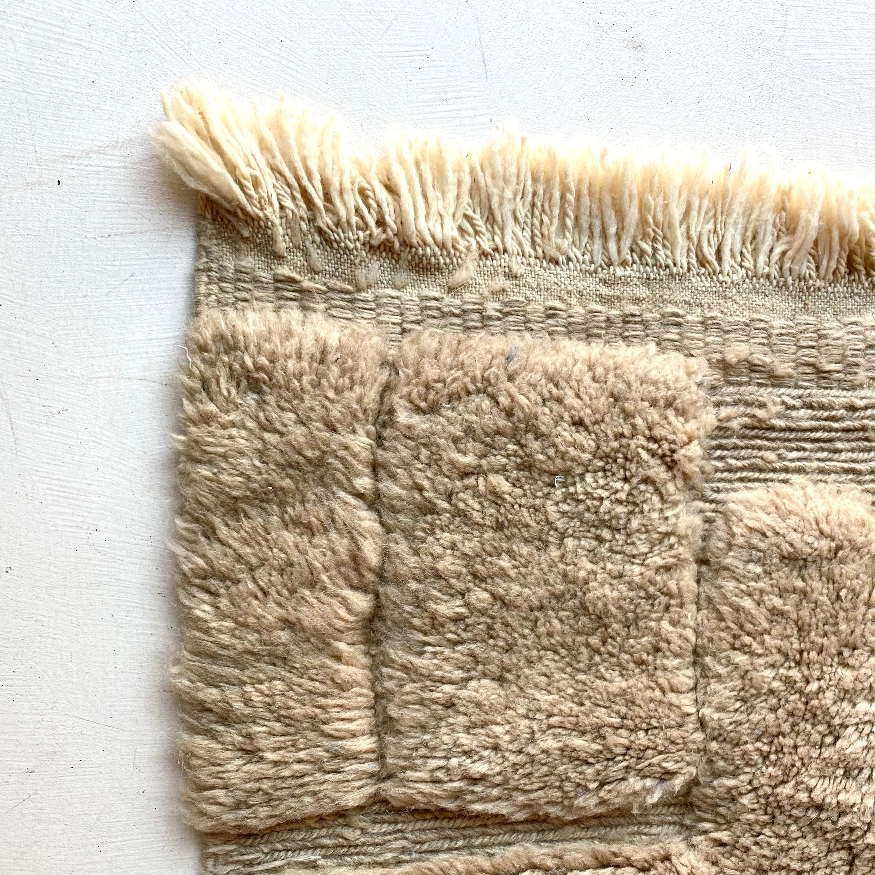 Tapis berbère Mrirt n° 3253 - Wooly MM - 248 x 163 cm