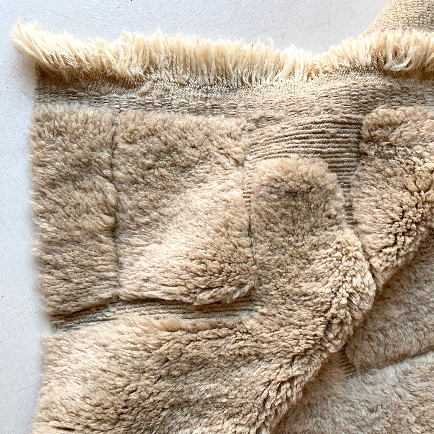 Tapis berbère Mrirt n° 3252 - Wooly MM - 248 x 163 cm