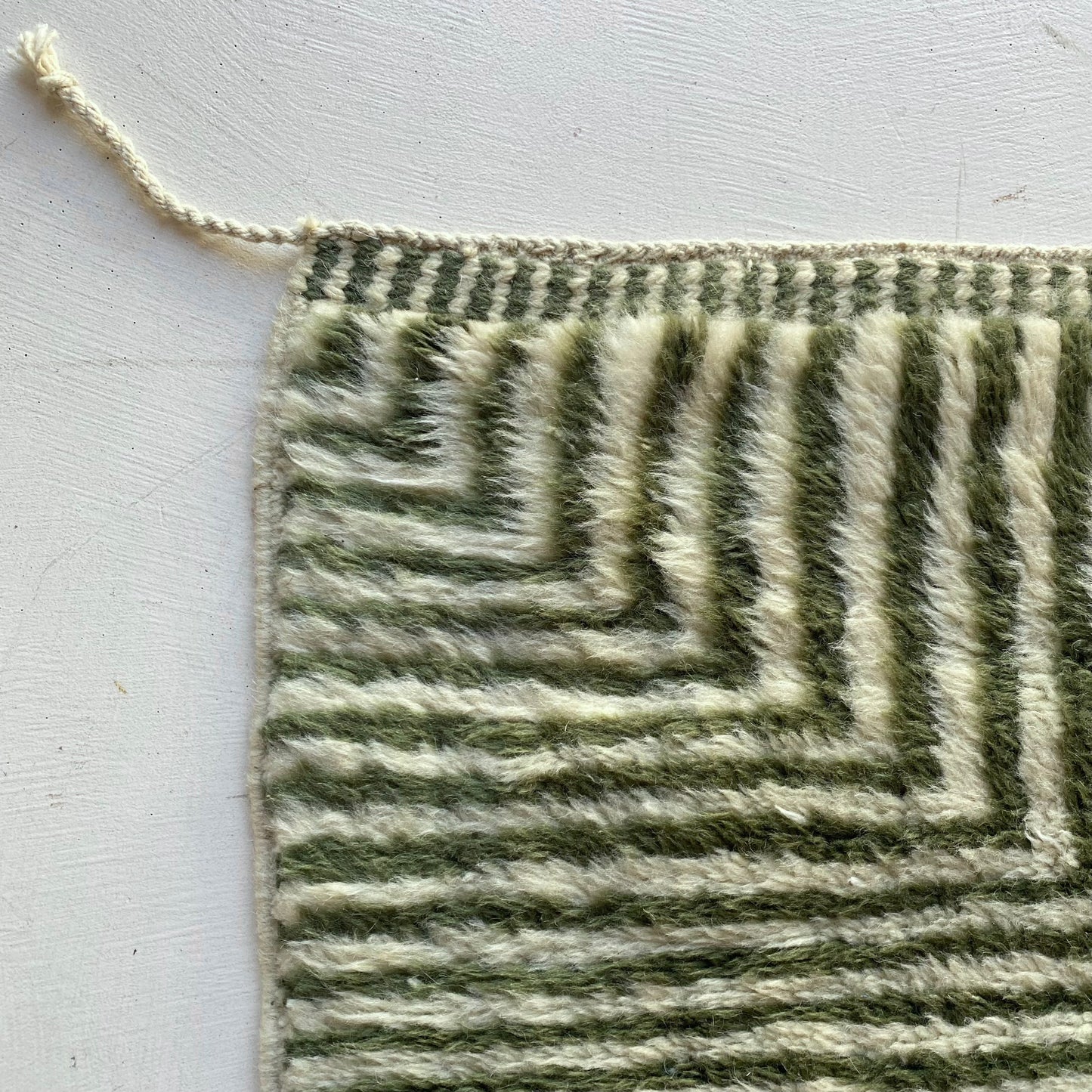 Tapis berbère Mrirt n°3245 - Bamboo - 256 x 241 cm