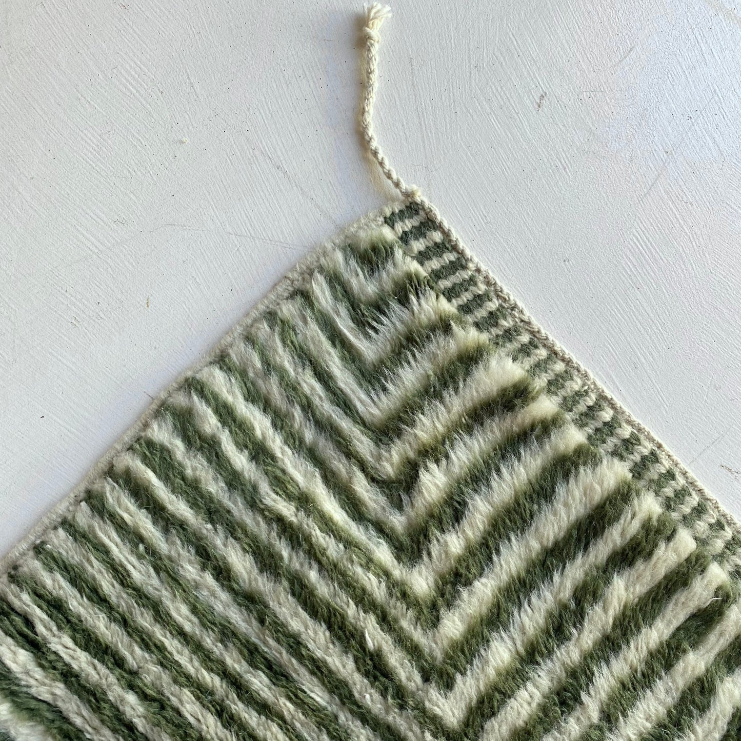 Tapis berbère Mrirt n°3245 - Bamboo - 256 x 241 cm