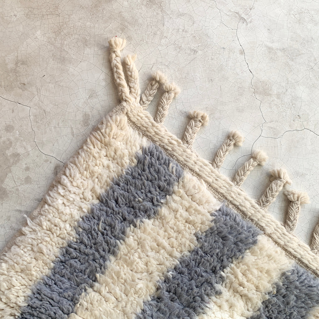 Berber hallway rug n°2688 - Labyrinth - 285 x 88 cm