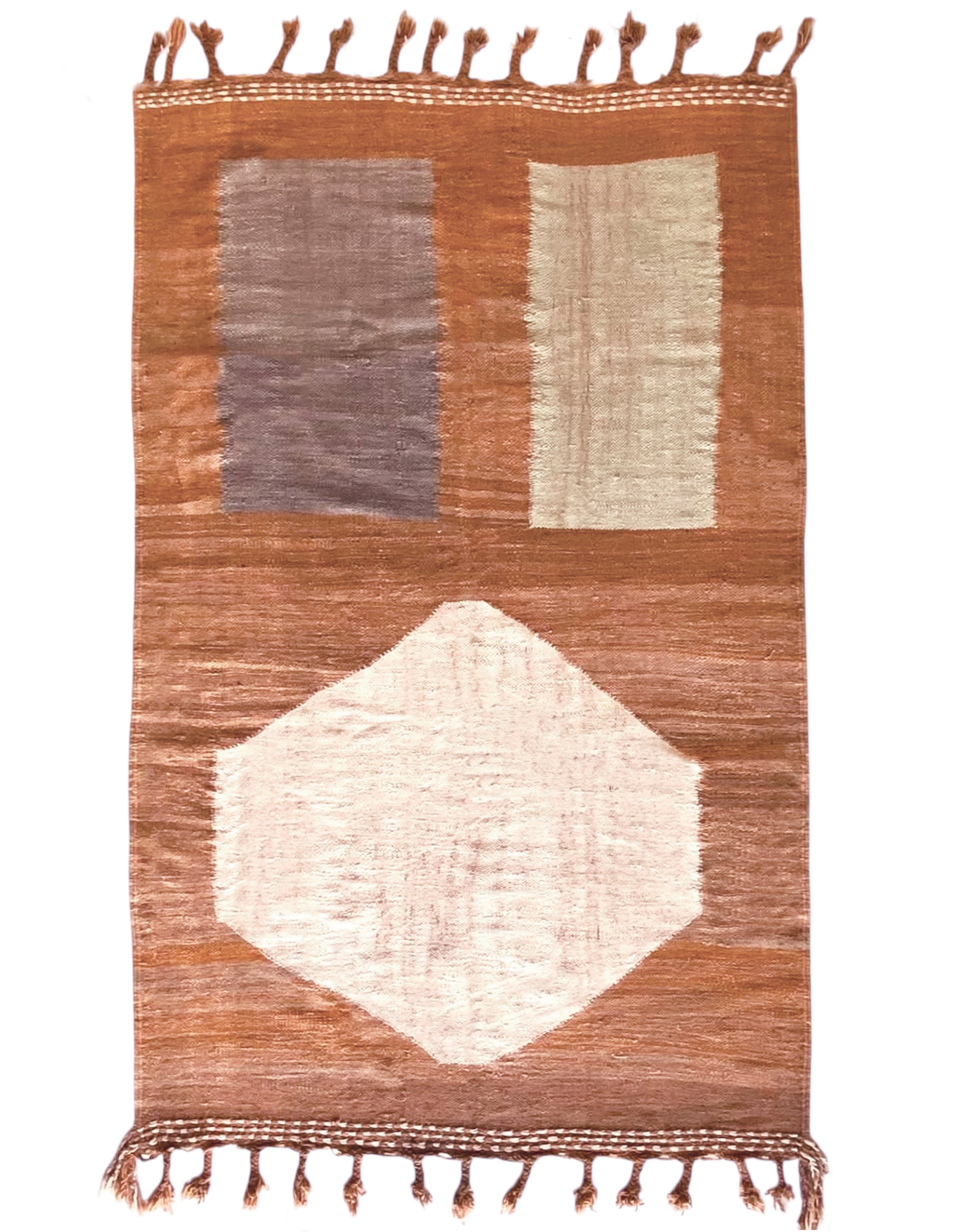 Tapis berbère Kilim n°3216 - Pierre - 270 x 160 cm