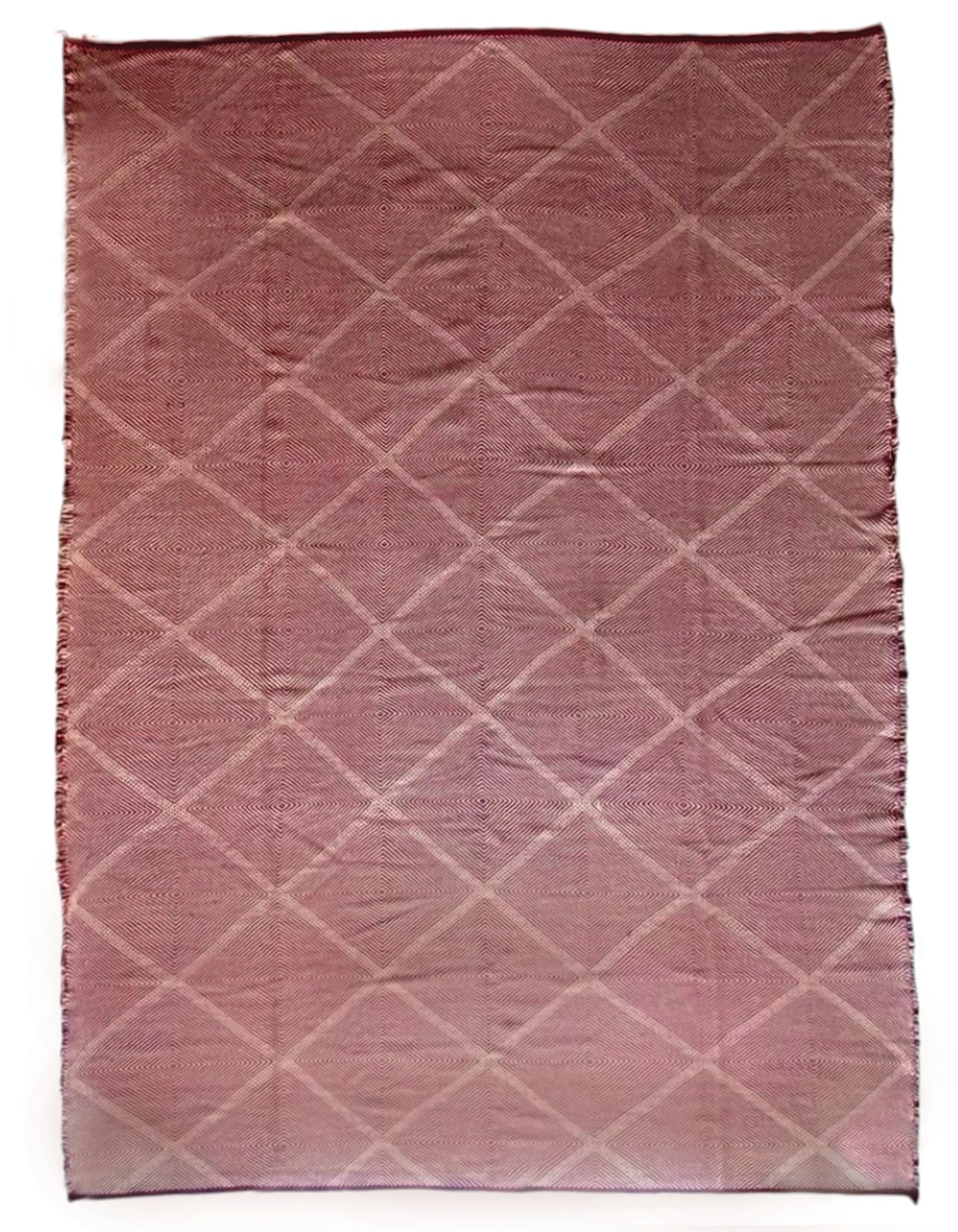 Tapis berbère Kilim n°3103 - Lipstick - 431 x 304 cm