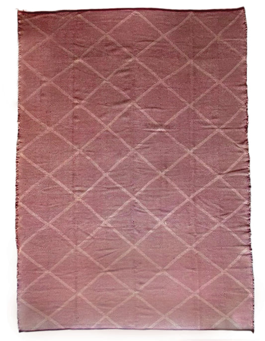 Tapis berbère Kilim n°3103 - Lipstick - 431 x 304 cm