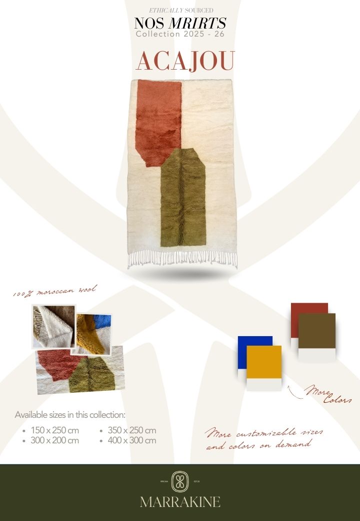 Mrirt ACAJOU - Offre personnalisable