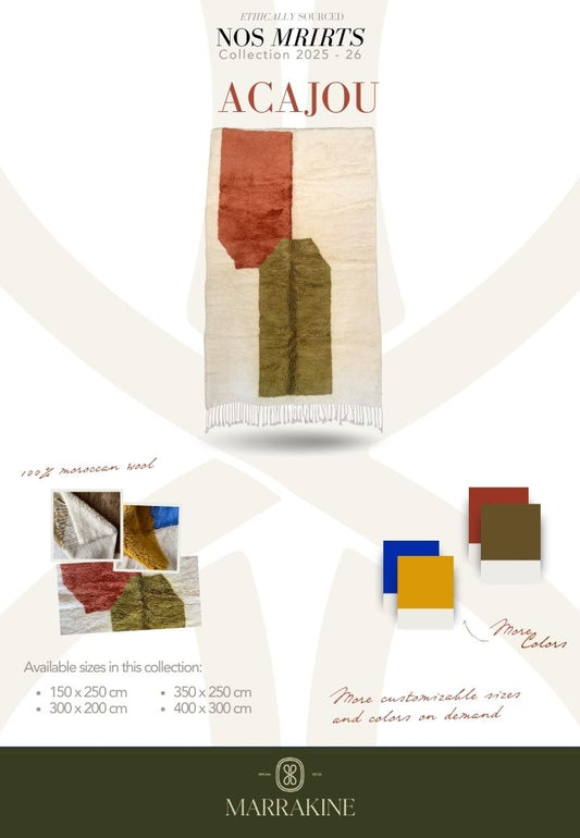 Mrirt ACAJOU - Offre personnalisable