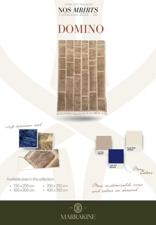 Mrirt DOMINO - Offre personnalisable