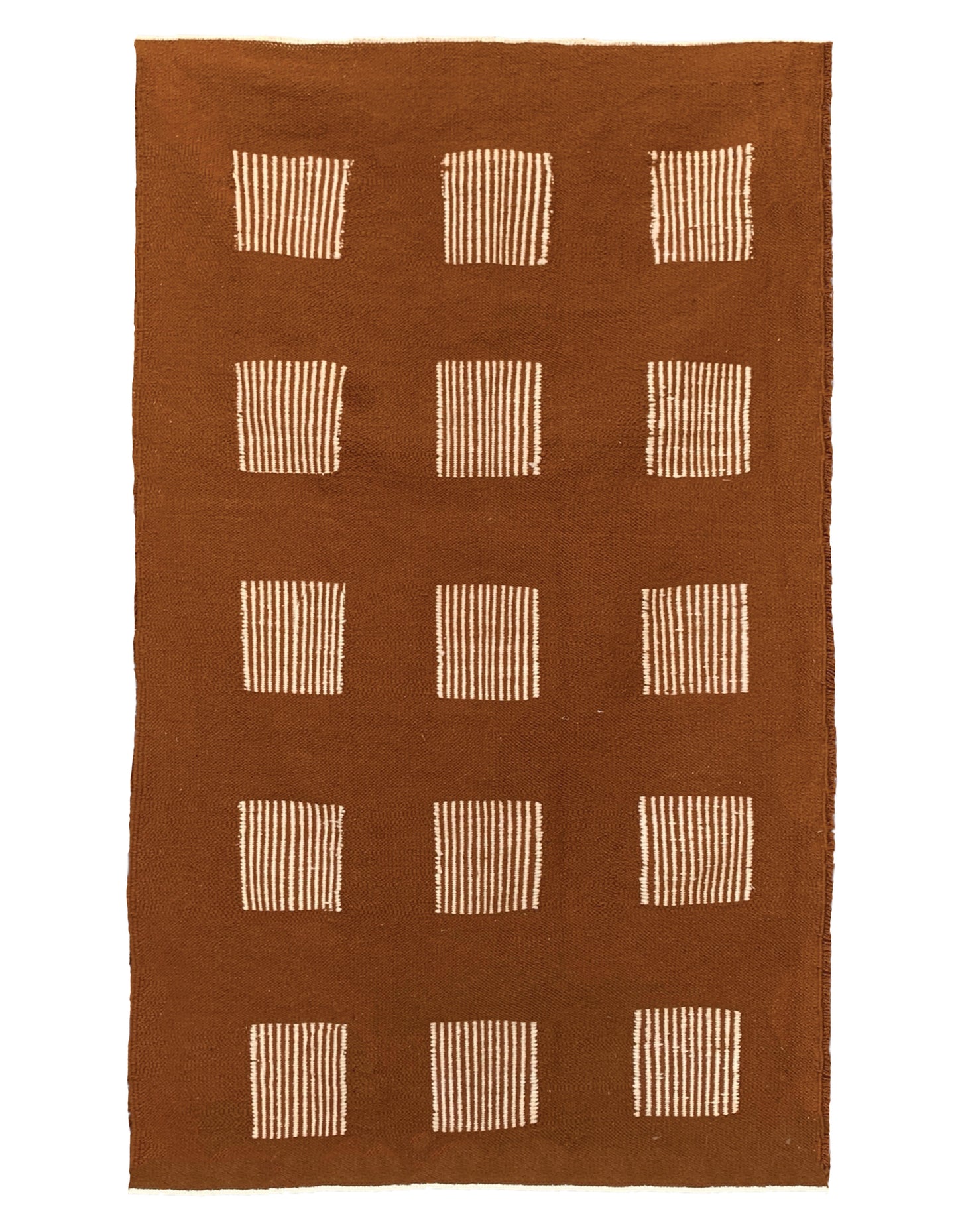 Tapis berbère Kilim n°3119 - Cailloux - 184 x 110 cm