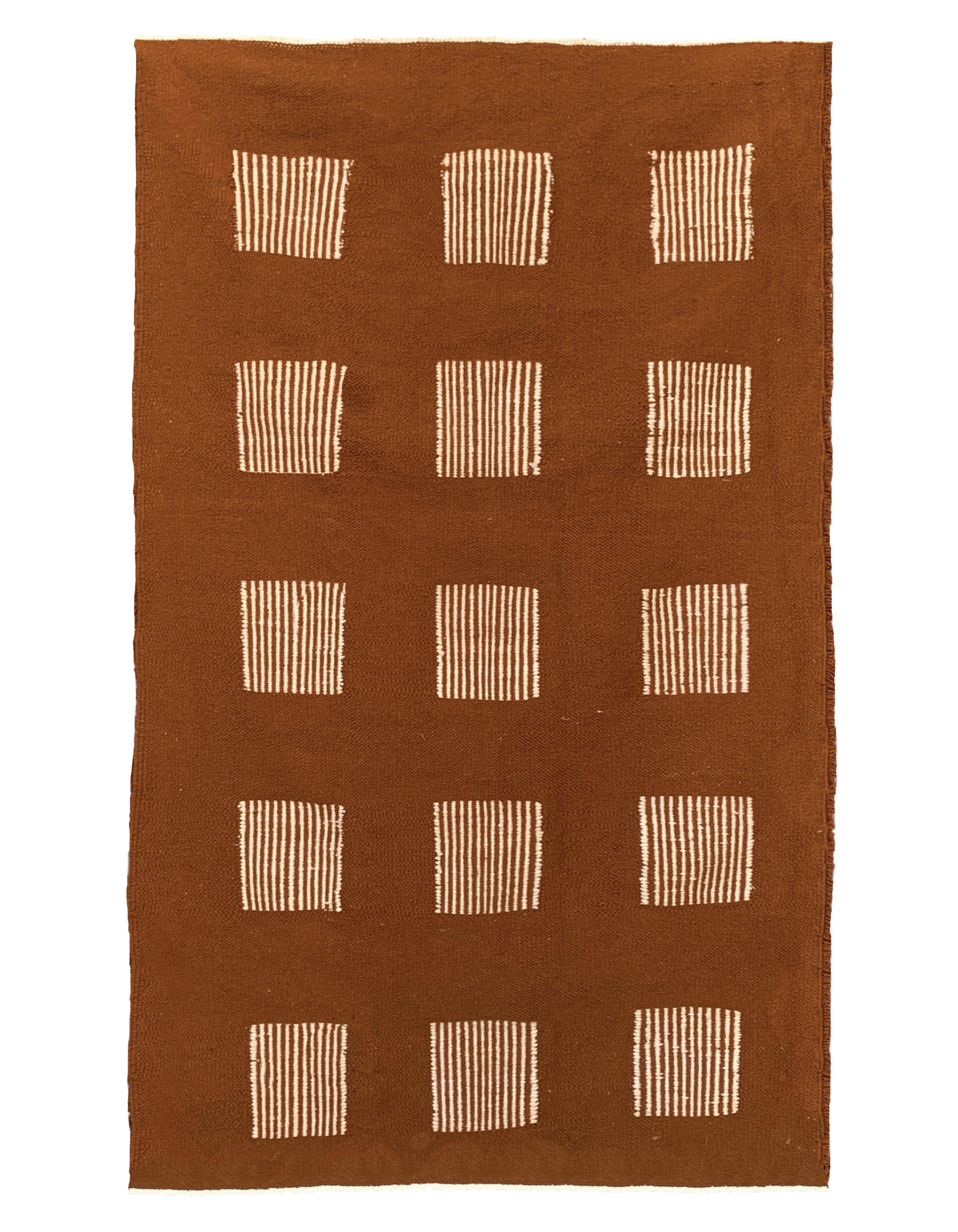 Tapis berbère Kilim n°3119 - Cailloux - 184 x 110 cm