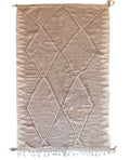 Tapis berbère Kilim n°3299 - Nature - 300 x 183 cm