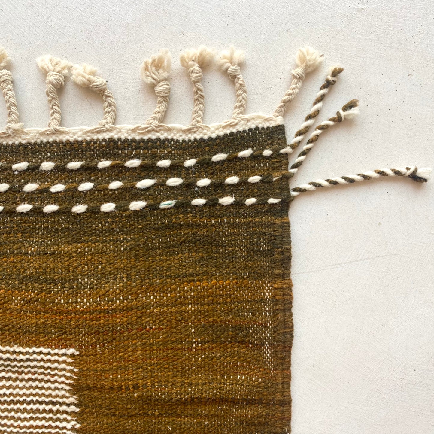 Tapis berbère Kilim n°3159 - Nid - 304 x 207 cm