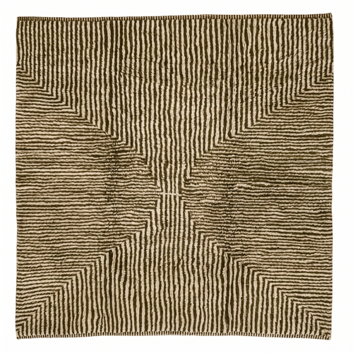 Berber Mrirt rug no. 3246 - Bamboo - 256 x 241 cm