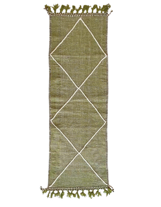 Tapis berbère couloir n°3238 - Olivia - 240 x 76 cm