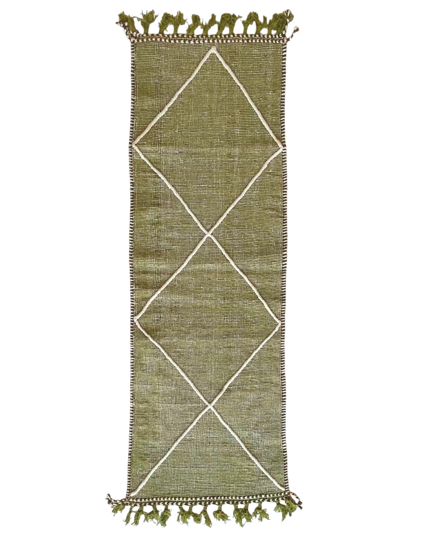 Tapis berbère couloir n°3237 - Olivia - 244 x 75 cm