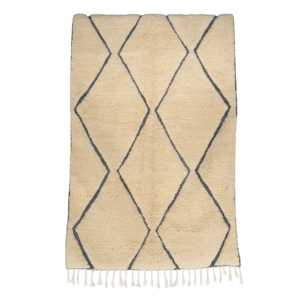 Berber rug Beni Ouarain n°2783 - Honey - 293 x 195 cm