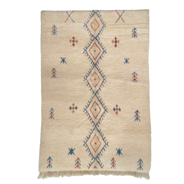 Tapis berbère Beni Ouarain n°2472 - Pocahontas - 262 x 151 cm