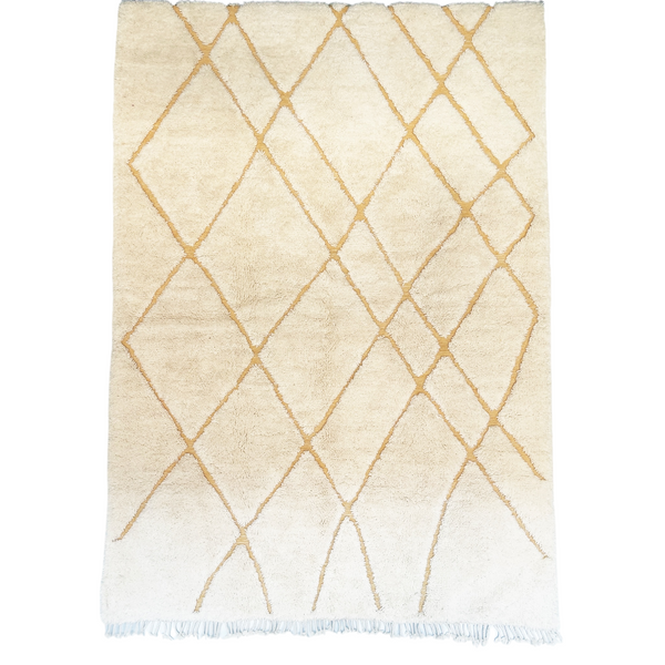 Beni Ouarain Berber rug n°2908 - Honey - 295x 199 cm