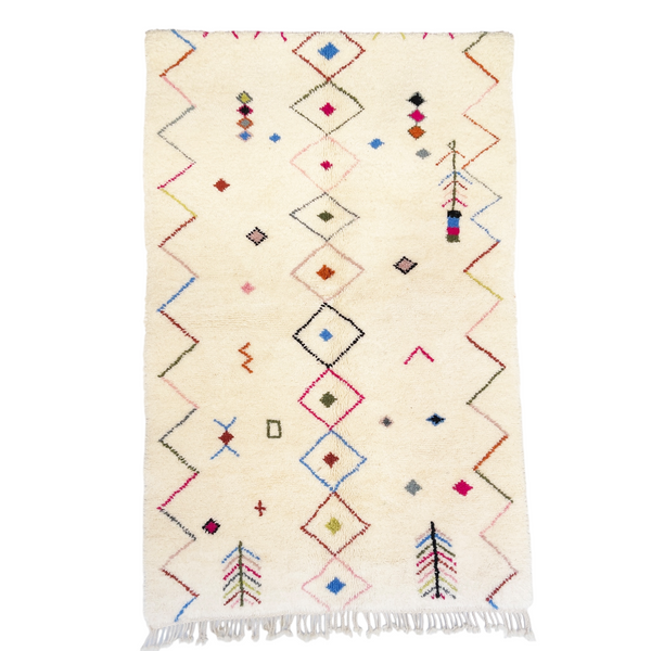 Tapis berbère Beni Ouarain n°2909 - Arcadie - 254 x 155 cm