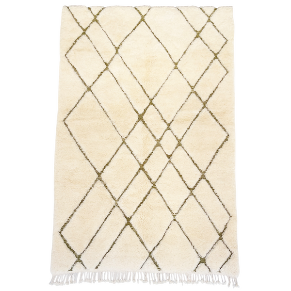 Berber rug Beni Ouarain n°2783 - Honey - 293 x 195 cm