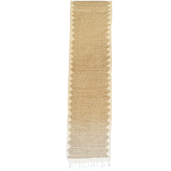 Berber hallway rug n°2856 - Sand - 300 x 78 cm