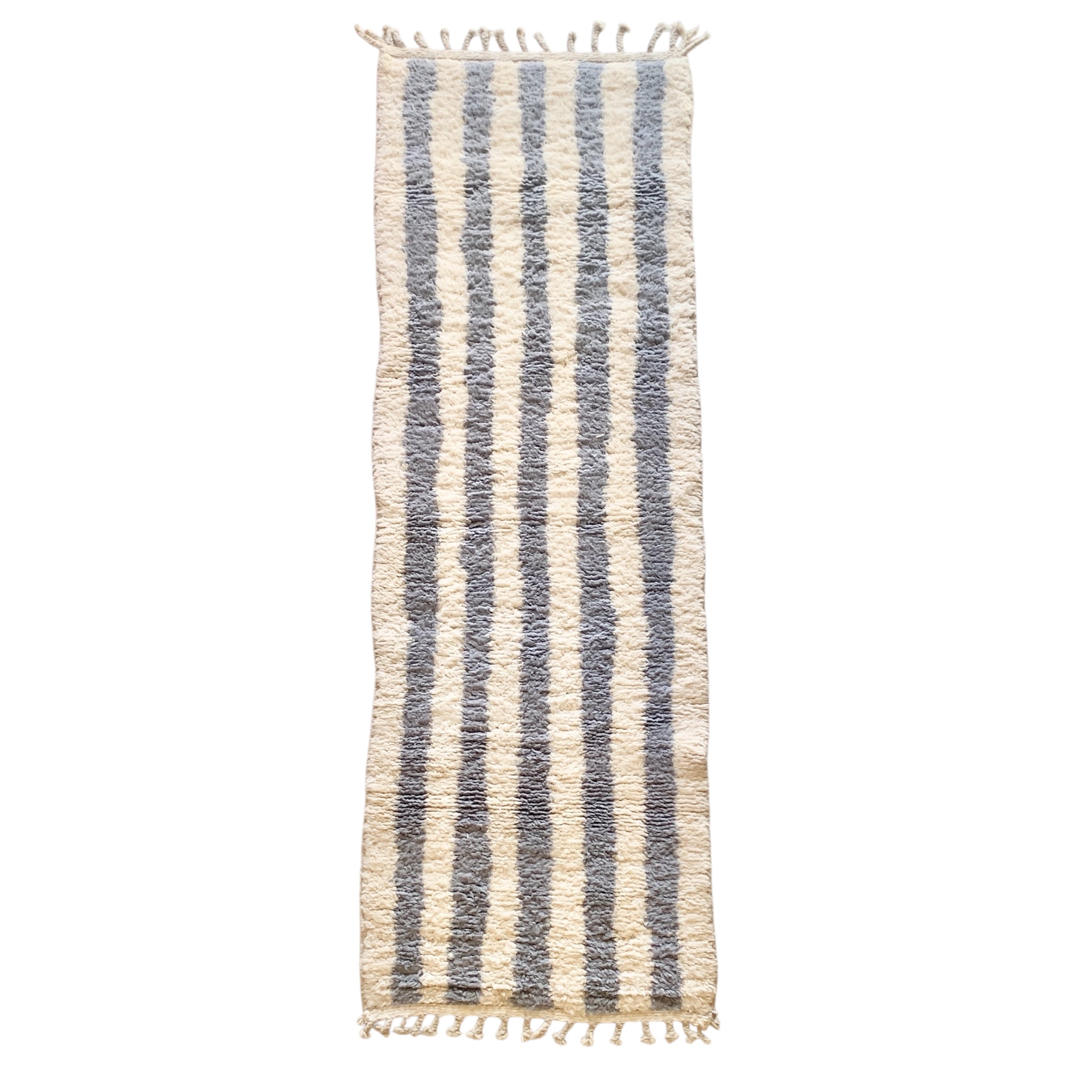Berber hallway rug n°2688 - Labyrinth - 285 x 88 cm
