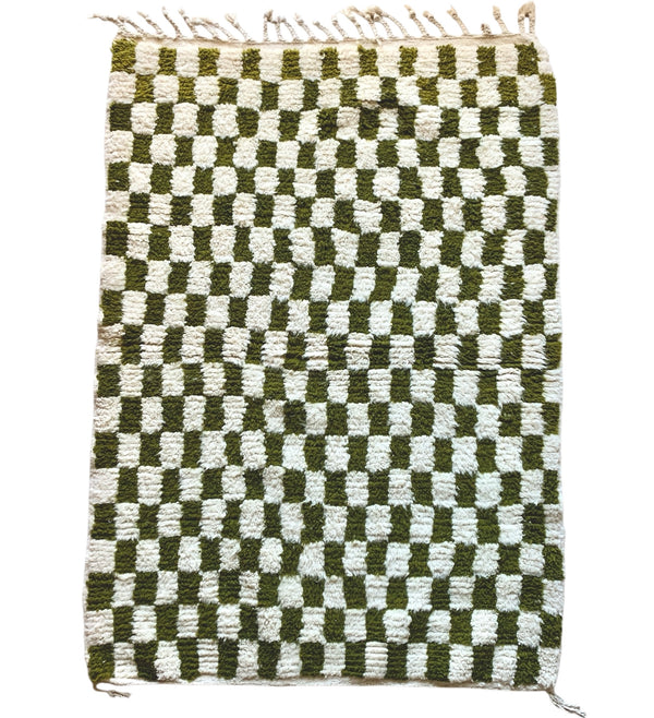 Tapis berbère Beni Ouarain n°2996 - Zaytoun - 166 x 117 cm