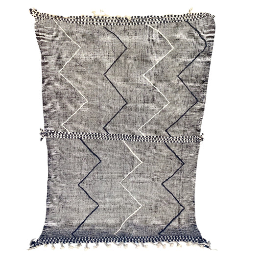 Tapis berbère Zanafi n°3153 - Éclaire - 208 x 141 cm