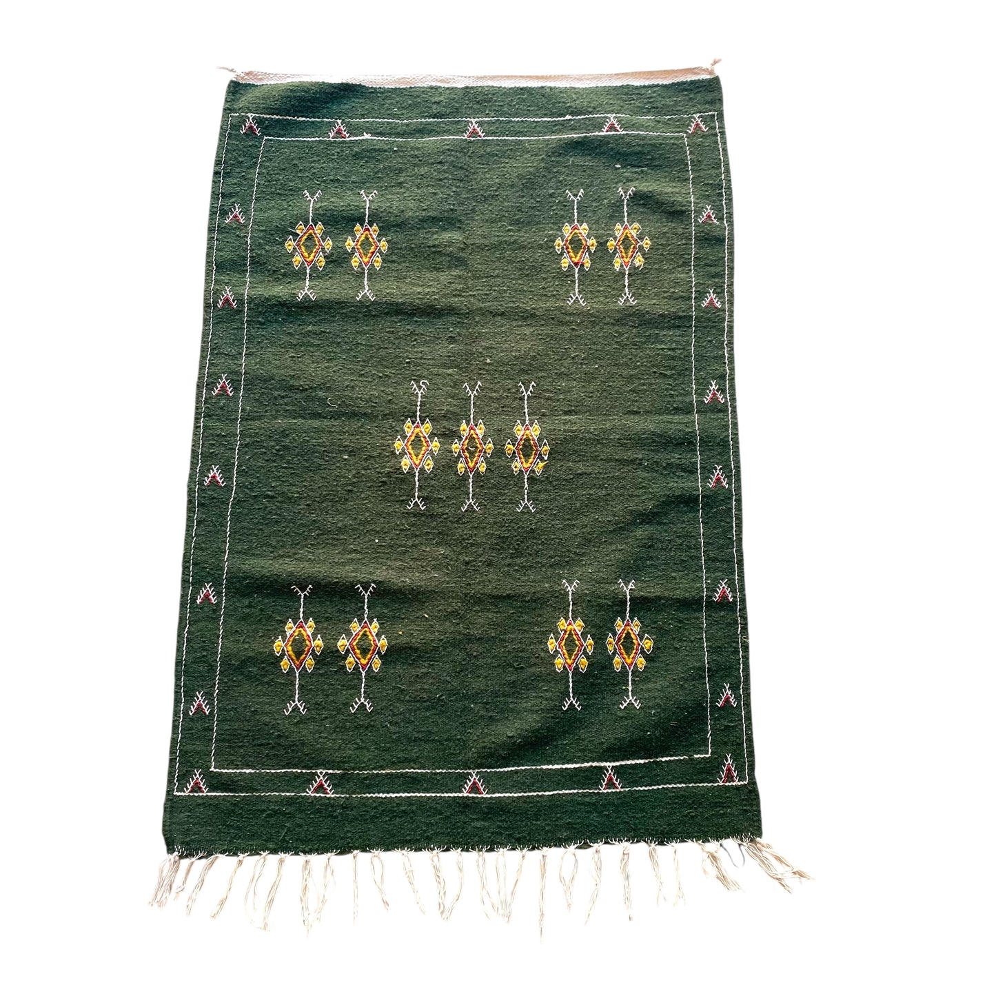 Tapis berbère Kilim n°3139 - Charme - 143 x 98 cm