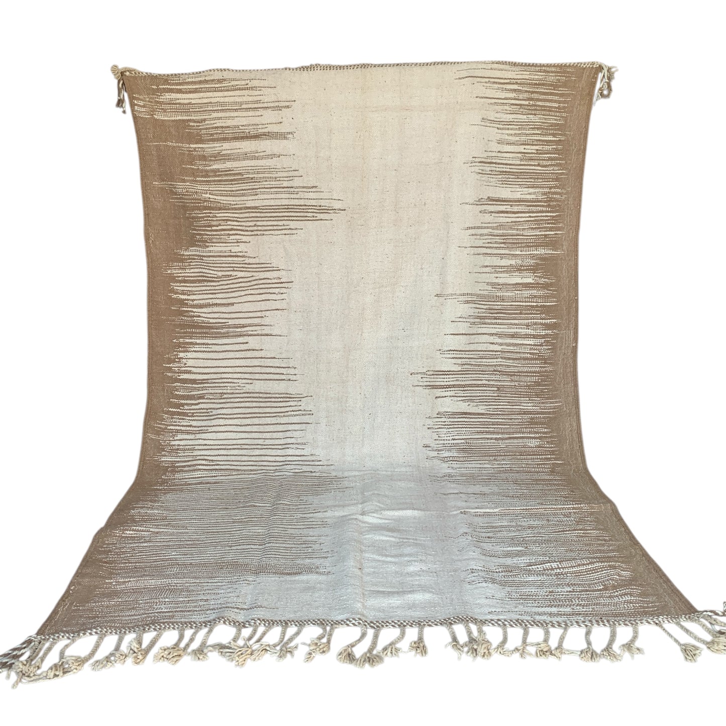 Tapis berbère Kilim n°3158 - Sablier - 316 x 201 cm