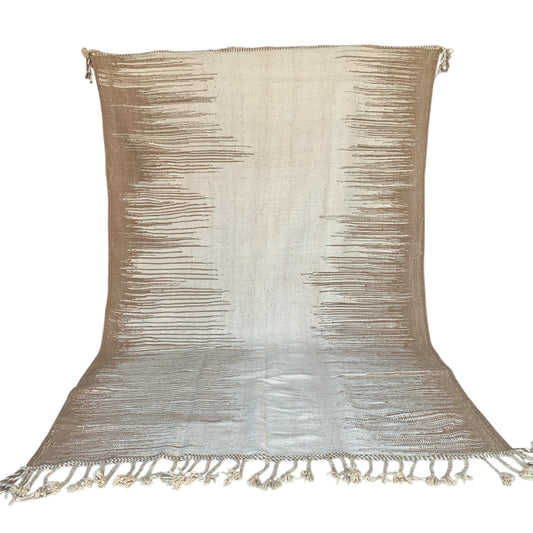 Tapis berbère Kilim n°3158 - Sablier - 316 x 201 cm