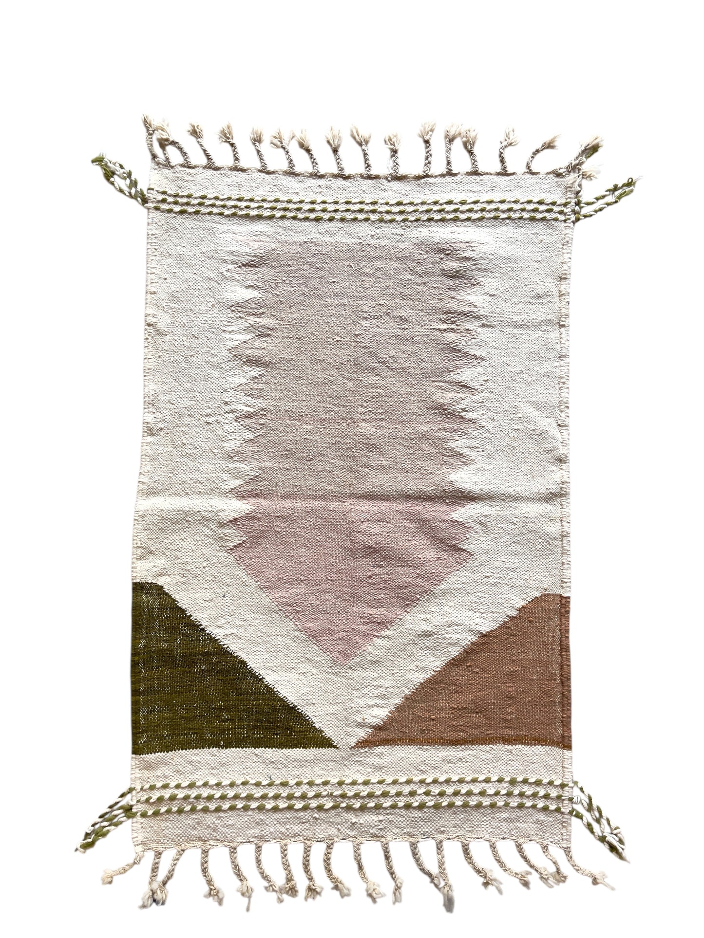 Tapis berbère Kilim n°3179 - Mango - 160 x 104 cm