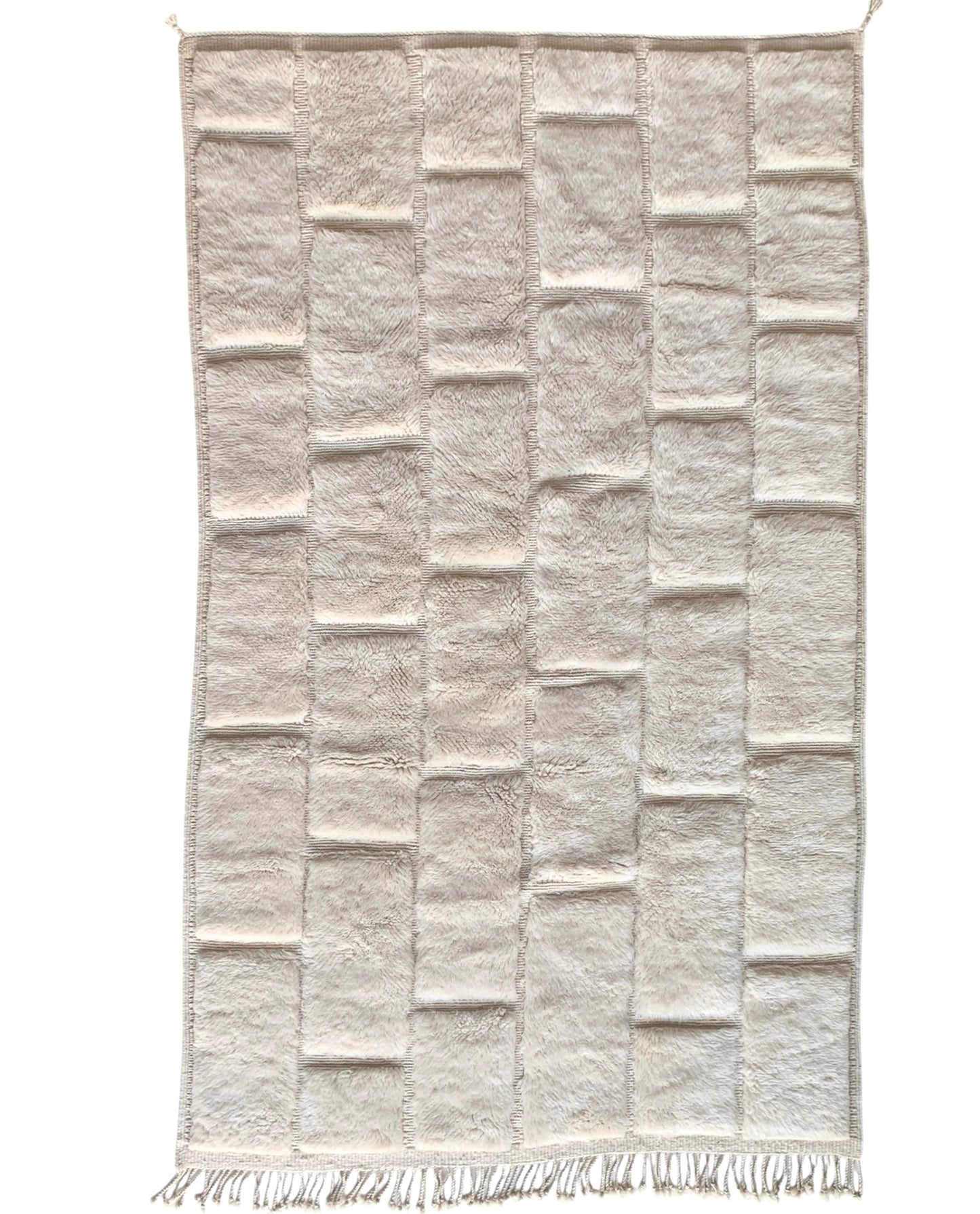 Tapis berbère Mrirt n°3183 - Luna - 249 x 149 cm