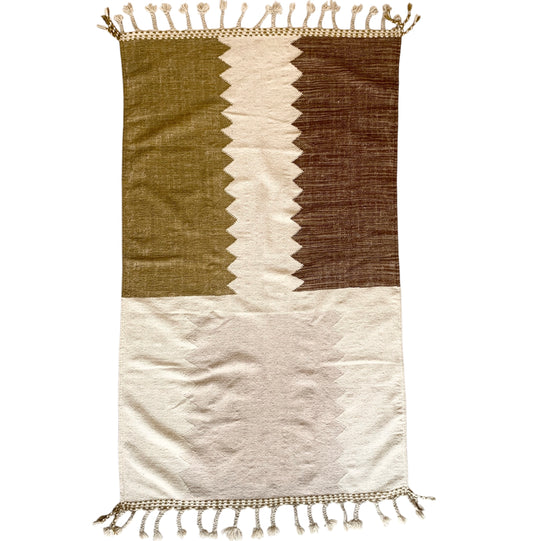 Tapis berbère Kilim n°3151 - Épine - 255 x 150 cm