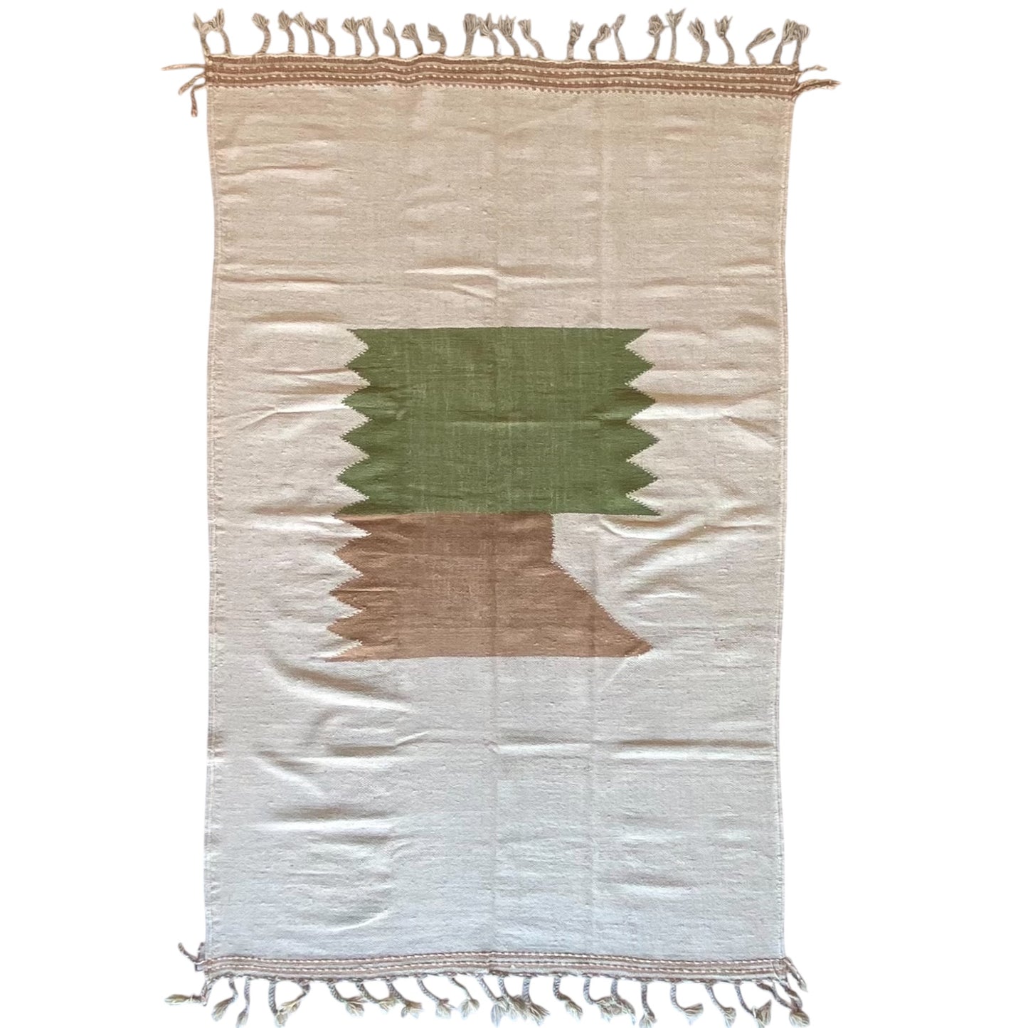 Tapis berbère Kilim n°3161 - Racine - 302 x 195 cm