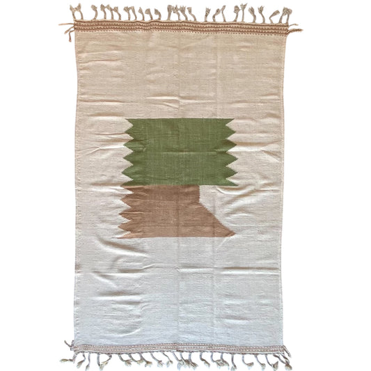 Tapis berbère Kilim n°3161 - Racine - 302 x 195 cm