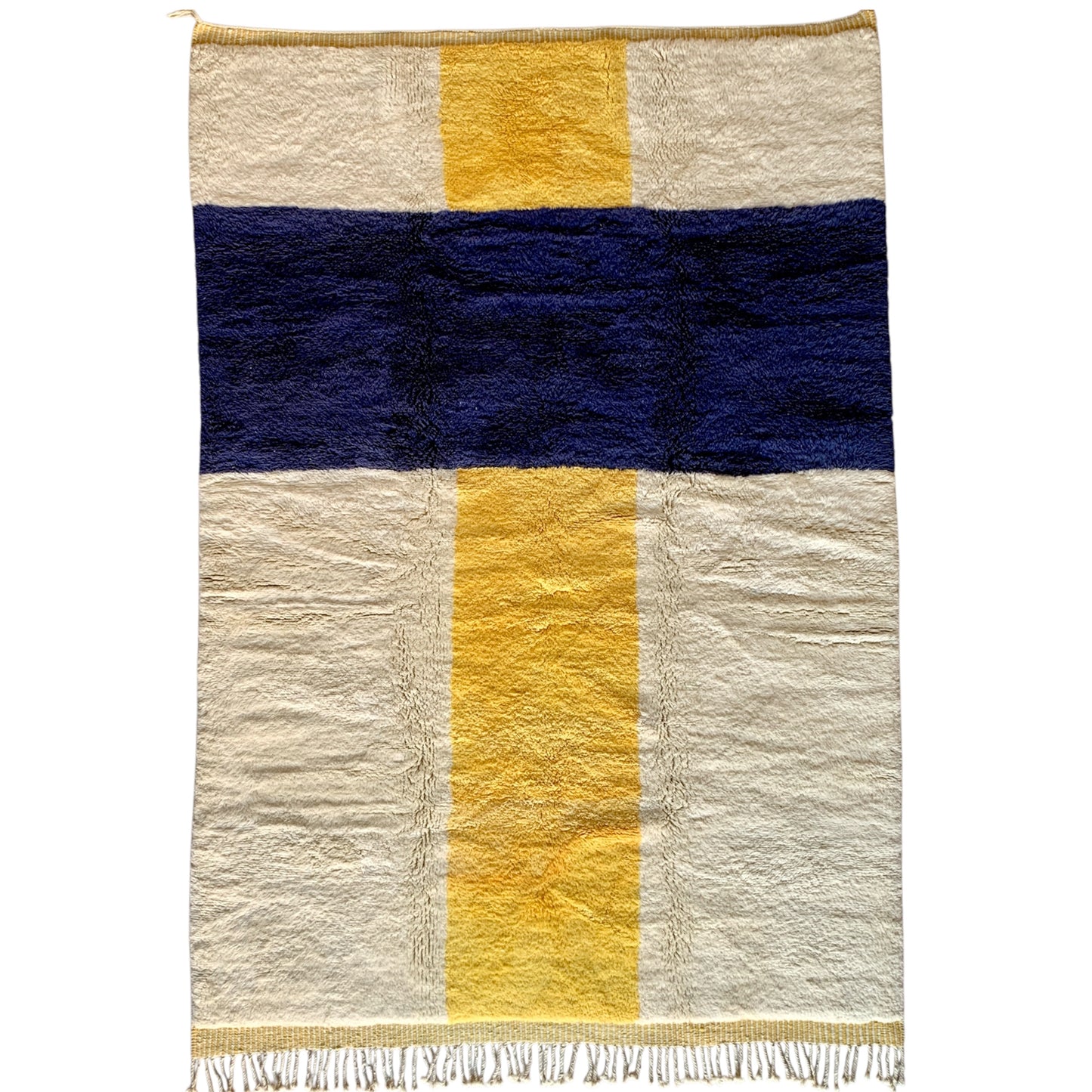 Tapis berbère Mrirt n°3202 - Citrus - 273 x 186 cm