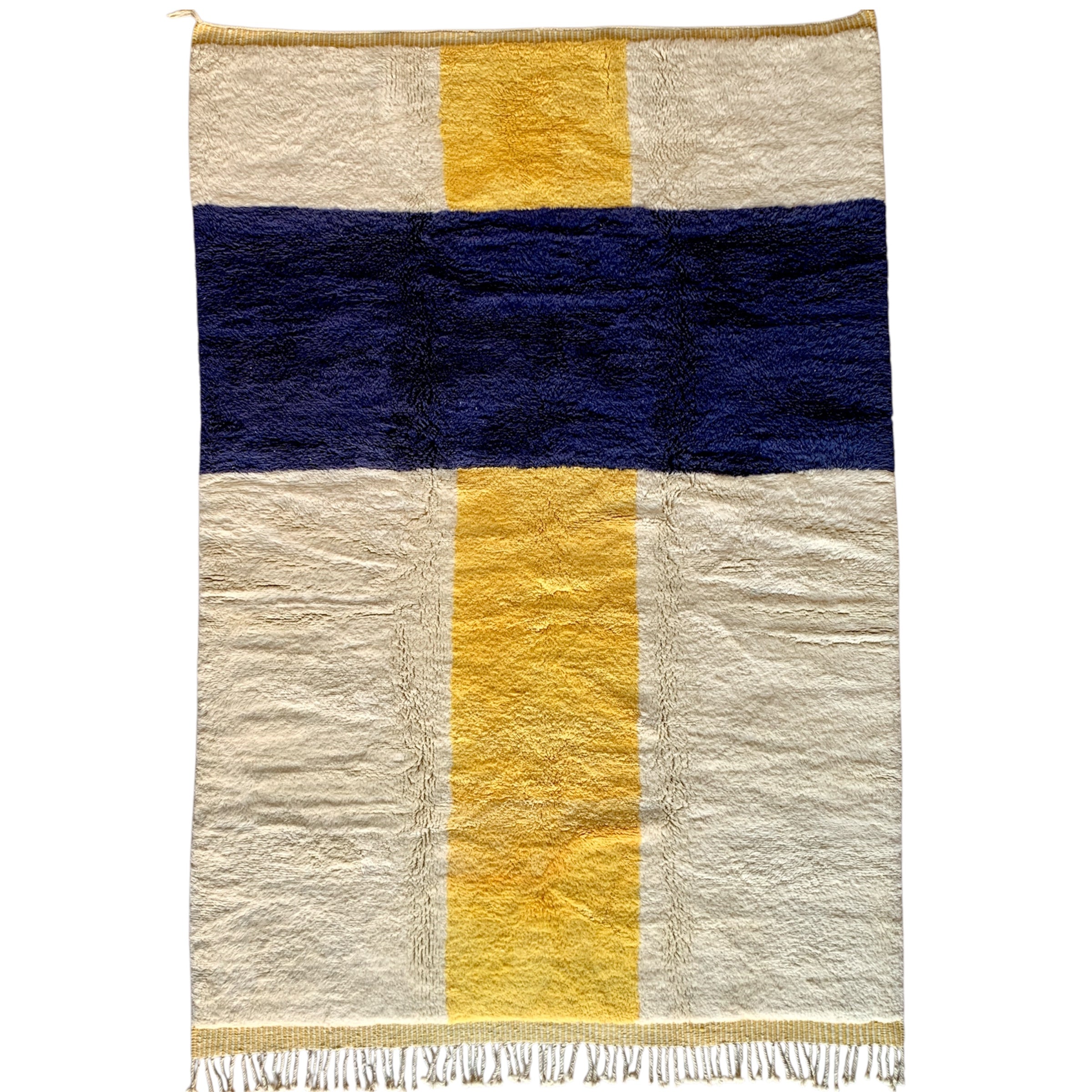 Tapis berbère Mrirt n°3202 - Citrus - 273 x 186 cm