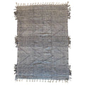 Zanafi Berber rug n°2703 - Petrol - 299 x 201 cm
