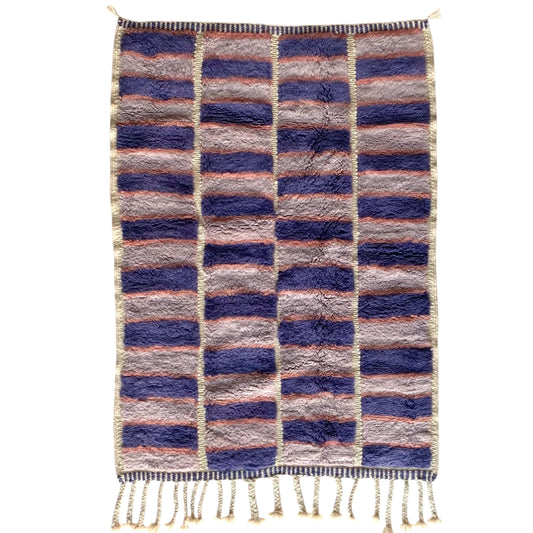 Tapis berbère Mrirt n°3045 - Popham - 160 x 114 cm