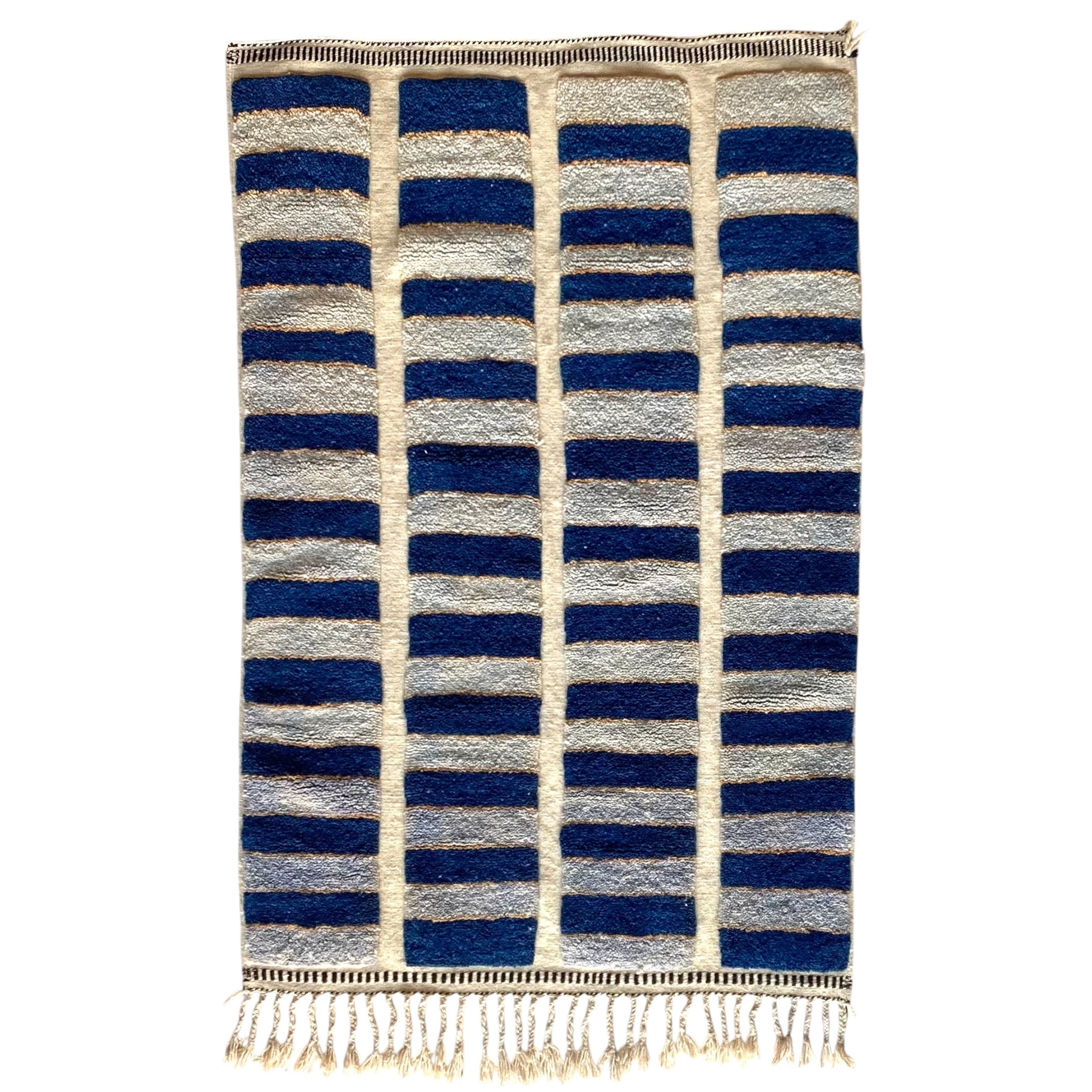 Tapis berbère Mrirt n°3046 - Ouessant - 166 x 108 cm