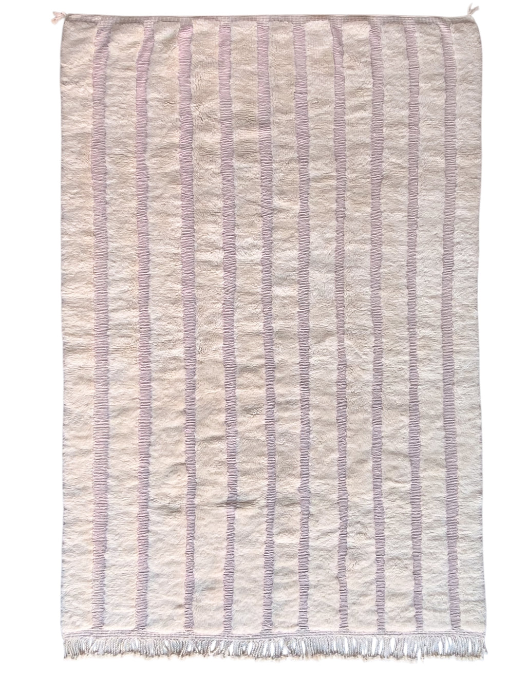 Tapis berbère Mrirt n°2553 - Ruban - 320 x 218 cm