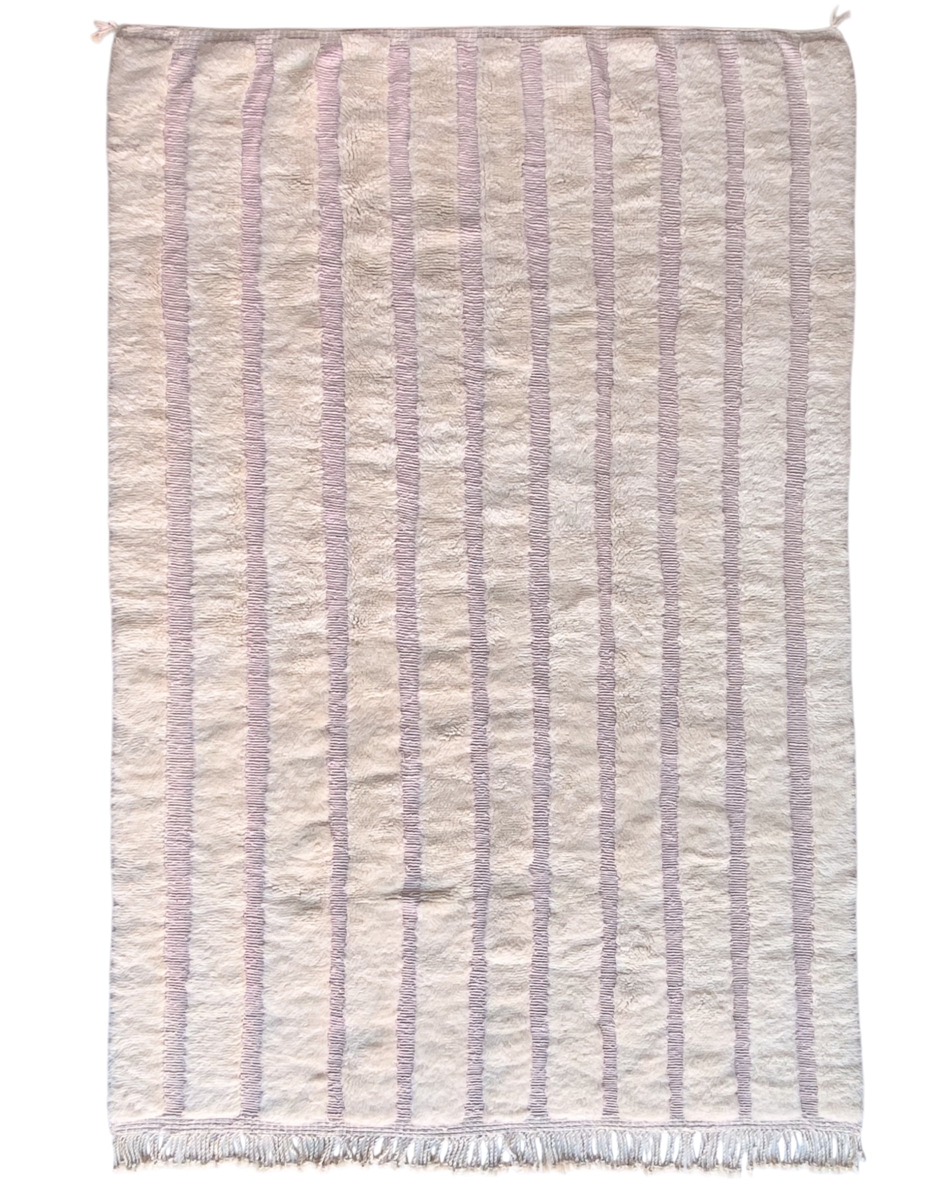 Tapis berbère Mrirt n°2553 - Ruban - 320 x 218 cm