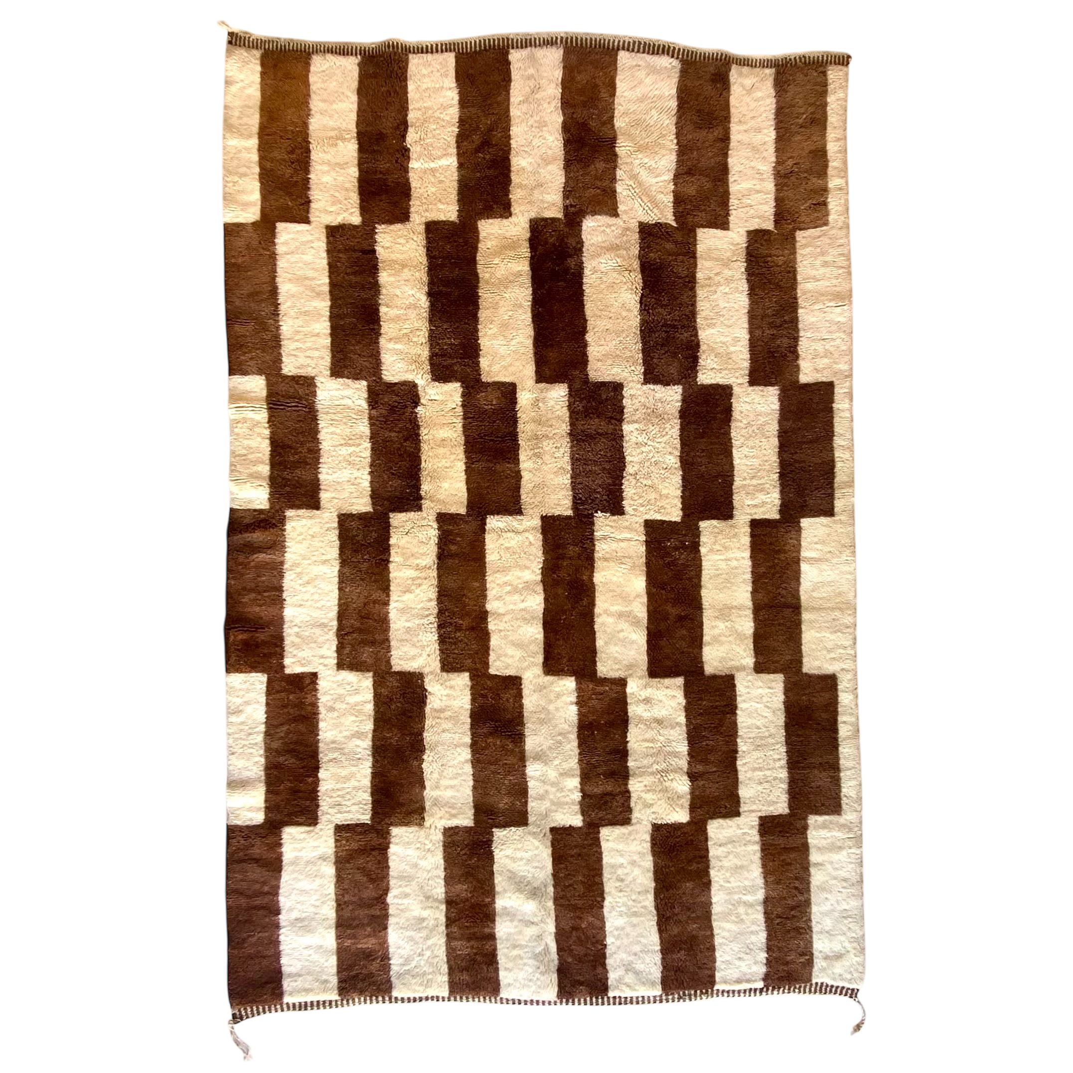 Tapis berbère Mrirt n°2942 - Bazar - 332 x 215 cm