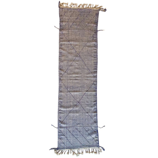 Tapis berbère couloir n°3218 - Azul - 292 x 80 cm
